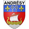 Pegatinas escudo de armas de Annecy adhesivo de la etiqueta engomada