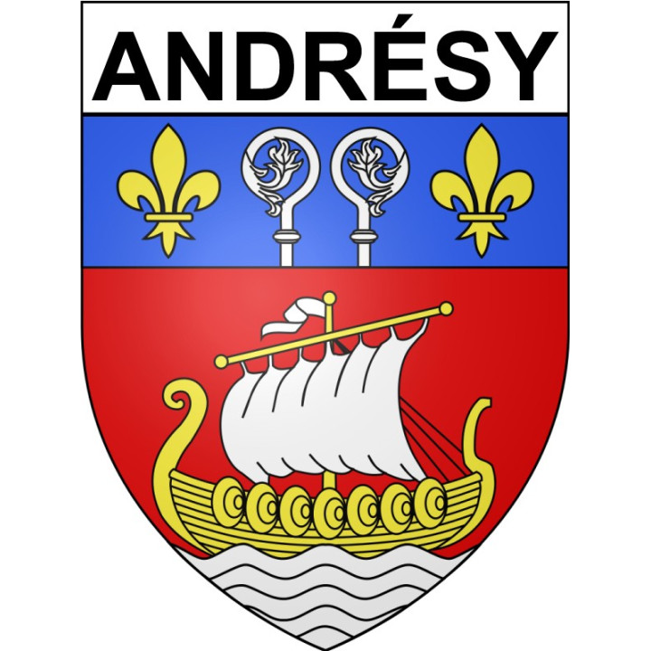 Stickers coat of arms Annecy adhesive sticker