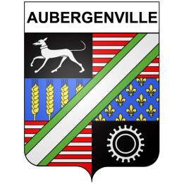 Pegatinas escudo de armas de Annecy adhesivo de la etiqueta engomada