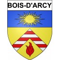 Bois-d'Arcy 78 ville Stickers blason autocollant adhésif