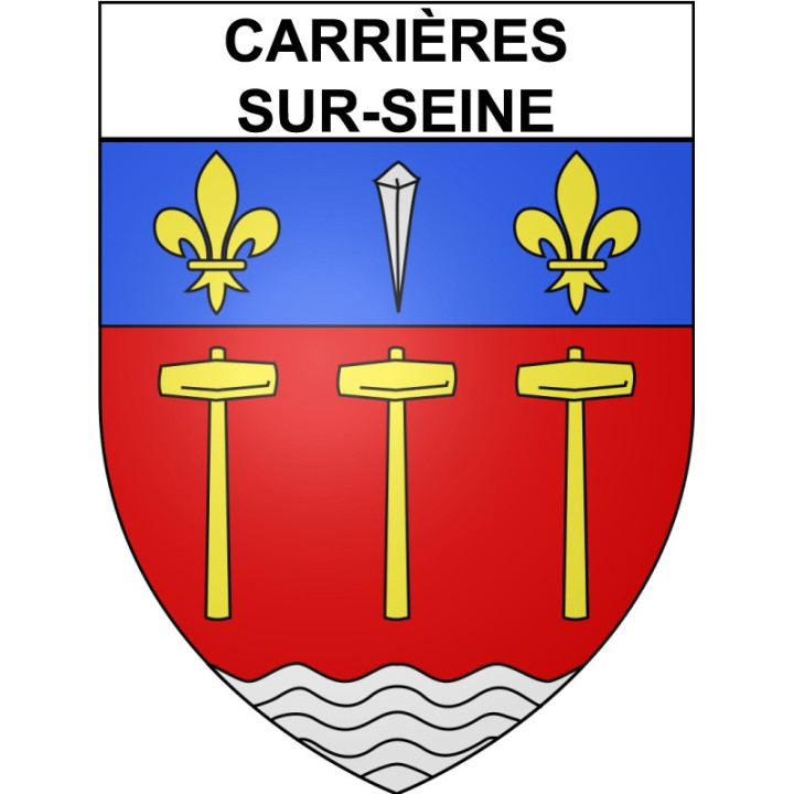 Stickers coat of arms Annecy adhesive sticker