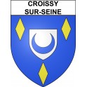Croissy-sur-Seine 78 ville Stickers blason autocollant adhésif