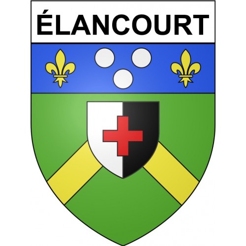 élancourt 78 ville Stickers blason autocollant adhésif