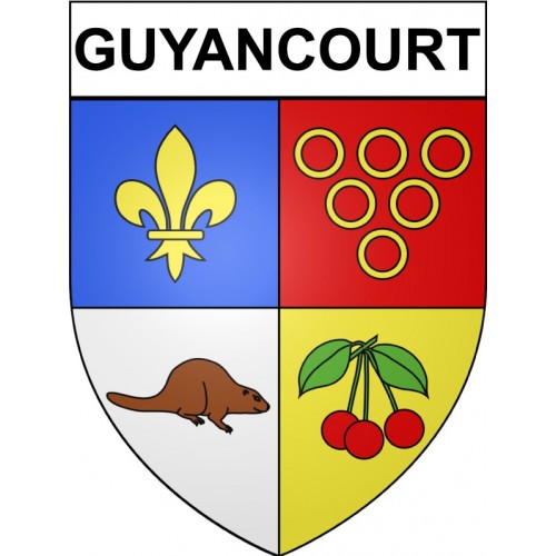 Guyancourt 78 ville Stickers blason autocollant adhésif