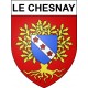 Pegatinas escudo de armas de Annecy adhesivo de la etiqueta engomada