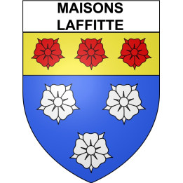 Maisons-Laffitte 78 ville Stickers blason autocollant adhésif