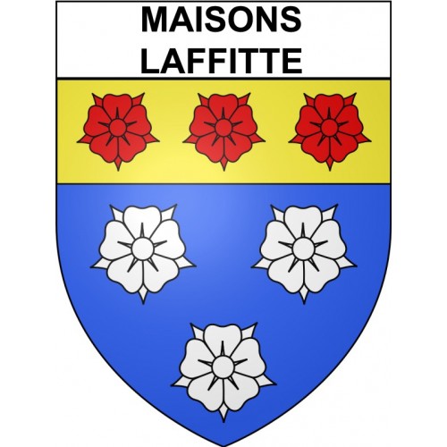 Maisons-Laffitte 78 ville Stickers blason autocollant adhésif