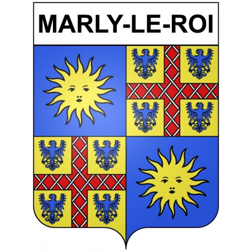 Marly-le-Roi 78 ville Stickers blason autocollant adhésif