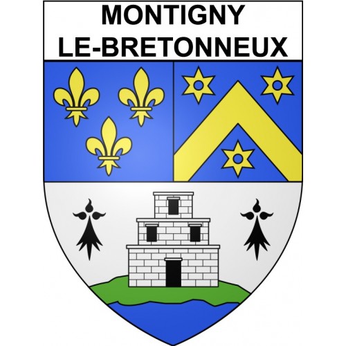 Stickers coat of arms Annecy adhesive sticker