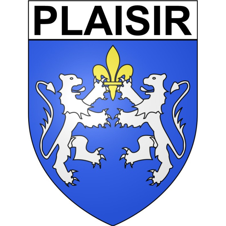 Pegatinas escudo de armas de Annecy adhesivo de la etiqueta engomada