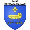 Saint-Germain-en-Laye 78 ville Stickers blason autocollant adhésif