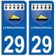 29 Le Relecq-Kerhuon blason autocollant plaque stickers ville