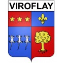 Viroflay 78 ville Stickers blason autocollant adhésif