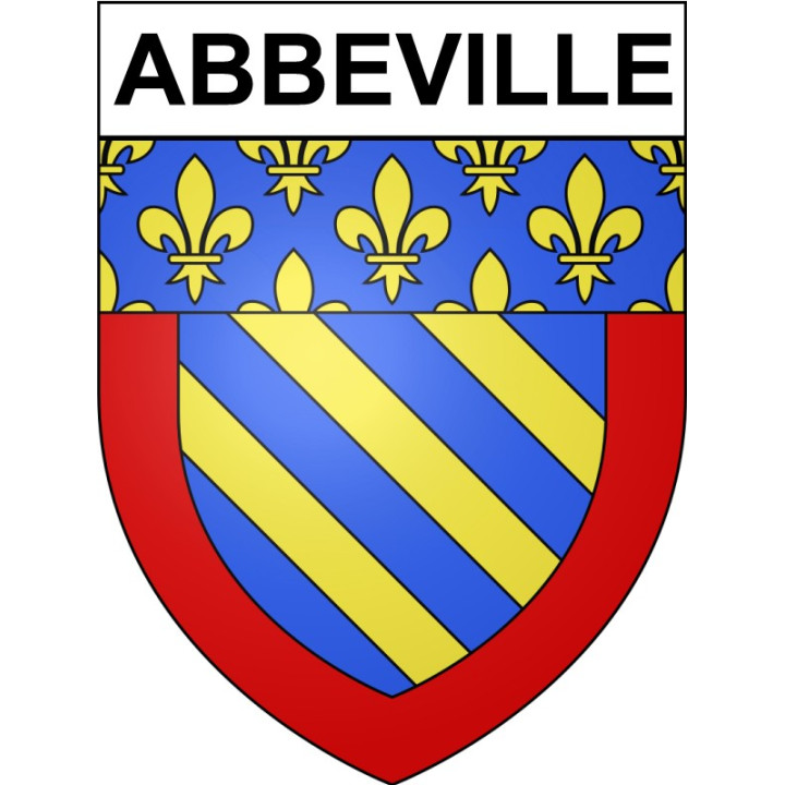 Pegatinas escudo de armas de Annecy adhesivo de la etiqueta engomada