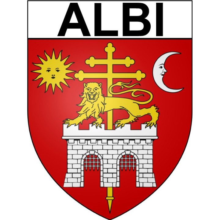 Annecy Sticker wappen, gelsenkirchen, augsburg, klebender aufkleber
