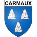 Carmaux 81 ville Stickers blason autocollant adhésif