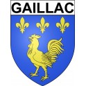 Gaillac 81 ville Stickers blason autocollant adhésif