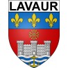 Lavaur 81 ville Stickers blason autocollant adhésif