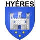 Hyères 83 ville Stickers blason autocollant adhésif