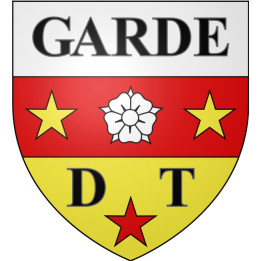 La Garde 83 ville Stickers blason autocollant adhésif