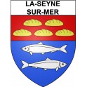 La-Seyne-sur-Mer 83 ville Stickers blason autocollant adhésif