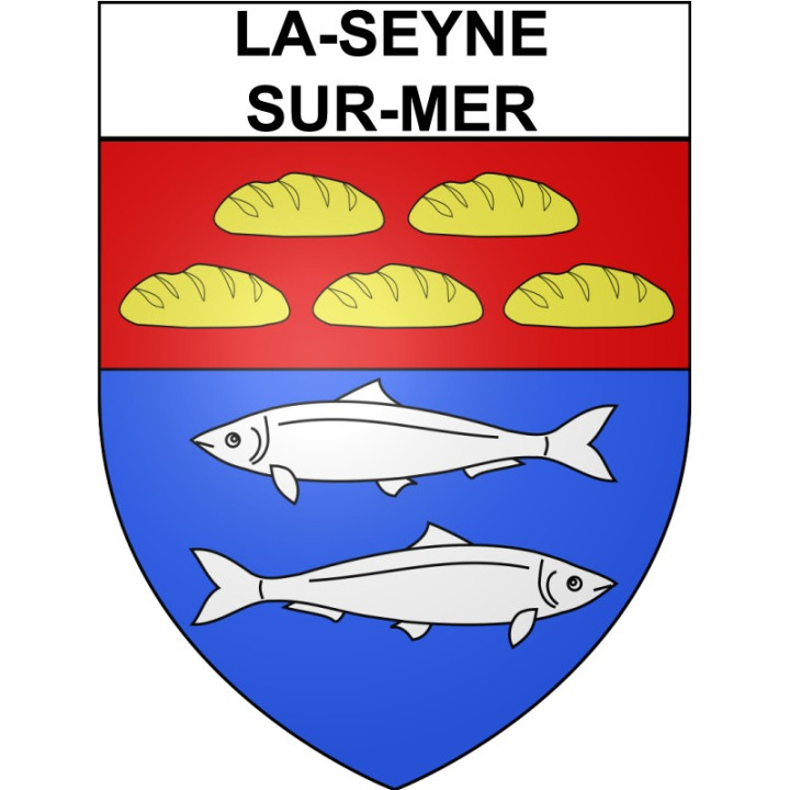 Stickers coat of arms Annecy adhesive sticker