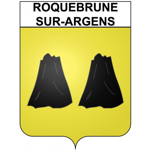 Pegatinas escudo de armas de Annecy adhesivo de la etiqueta engomada