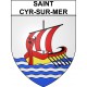 Saint-Cyr-sur-Mer 83 ville Stickers blason autocollant adhésif