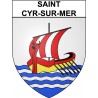 Saint-Cyr-sur-Mer 83 ville Stickers blason autocollant adhésif
