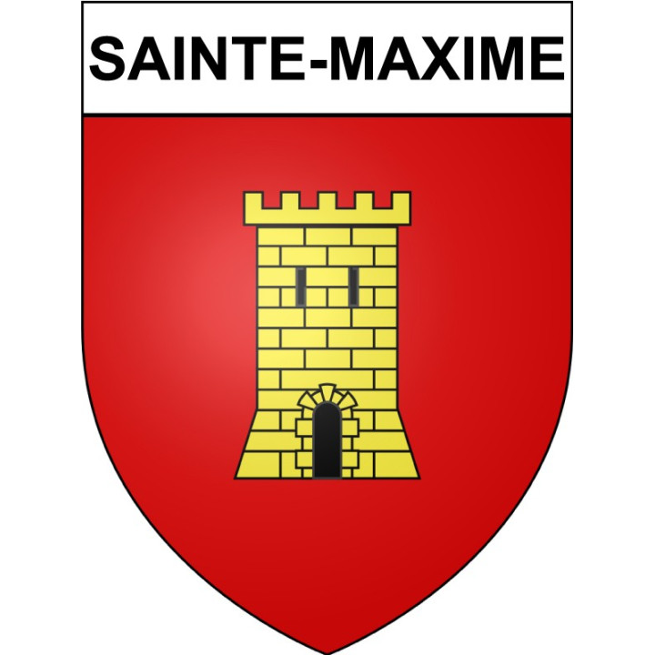Sainte-Maxime 83 ville Stickers blason autocollant adhésif