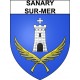 Annecy Sticker wappen, gelsenkirchen, augsburg, klebender aufkleber