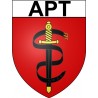 Annecy Sticker wappen, gelsenkirchen, augsburg, klebender aufkleber