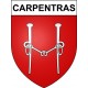 Pegatinas escudo de armas de Annecy adhesivo de la etiqueta engomada