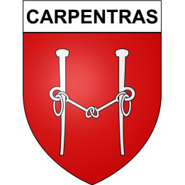 Pegatinas escudo de armas de Annecy adhesivo de la etiqueta engomada