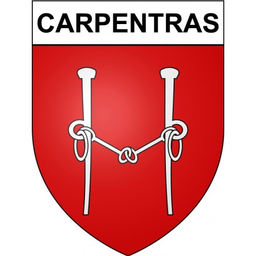 Pegatinas escudo de armas de Annecy adhesivo de la etiqueta engomada