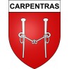Adesivi stemma Carpentras adesivo