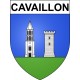 Cavaillon 84 ville Stickers blason autocollant adhésif