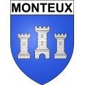 Monteux 84 ville Stickers blason autocollant adhésif