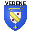 Annecy Sticker wappen, gelsenkirchen, augsburg, klebender aufkleber