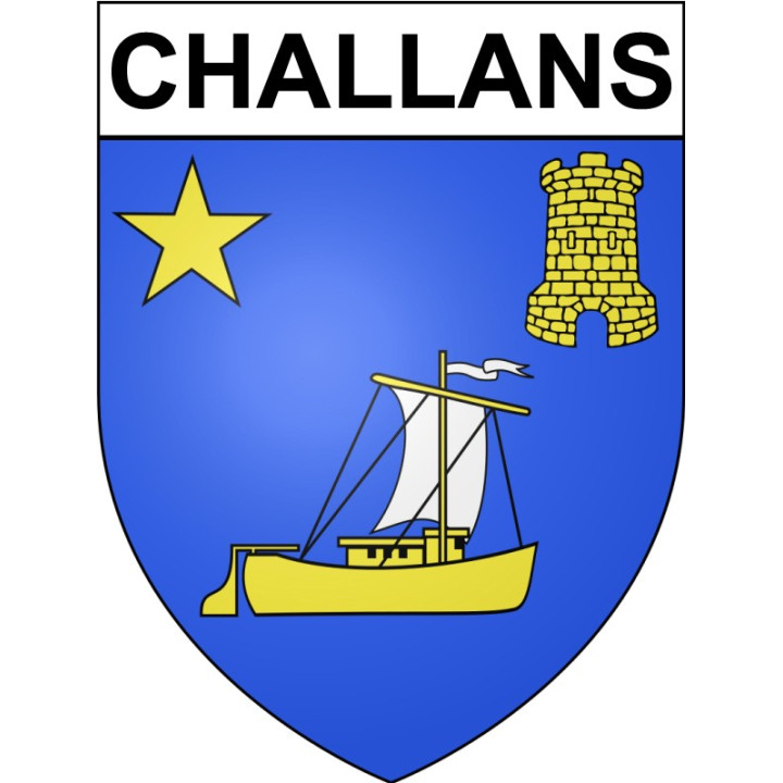 Stickers coat of arms Annecy adhesive sticker