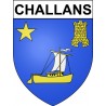 Adesivi stemma Challans adesivo