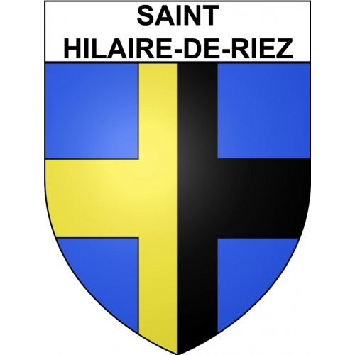 Pegatinas escudo de armas de Annecy adhesivo de la etiqueta engomada