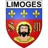 Limoges 87 ville Stickers blason autocollant adhésif