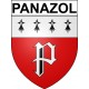 Panazol 87 ville Stickers blason autocollant adhésif
