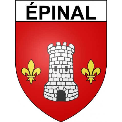 épinal 88 ville Stickers blason autocollant adhésif