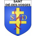 Saint-Dié-des-Vosges Sticker wappen, gelsenkirchen, augsburg, klebender aufkleber