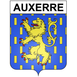 Pegatinas escudo de armas de Annecy adhesivo de la etiqueta engomada