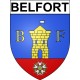 Belfort 90 ville Stickers blason autocollant adhésif