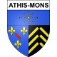 Athis-Mons 91 ville Stickers blason autocollant adhésif