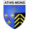 Athis-Mons 91 ville Stickers blason autocollant adhésif